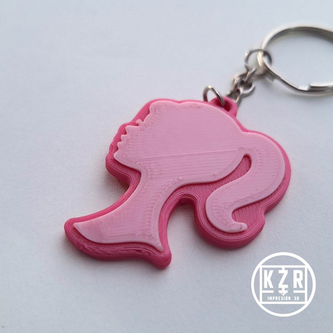Logo Barbie - Llaveros